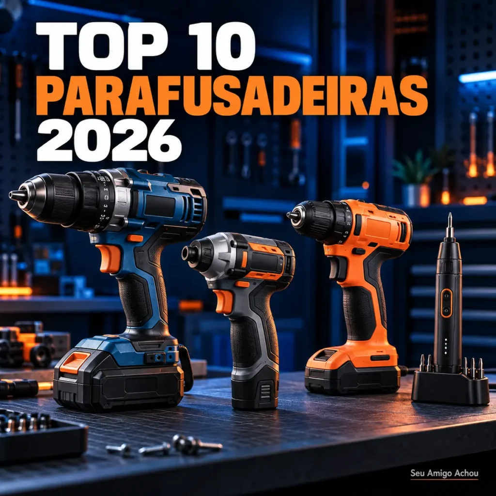 Top 10 melhores parafusadeiras de 2026