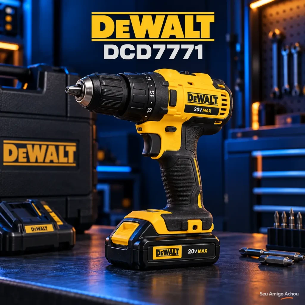 Parafusadeira DeWalt DCD7771 20V MAX