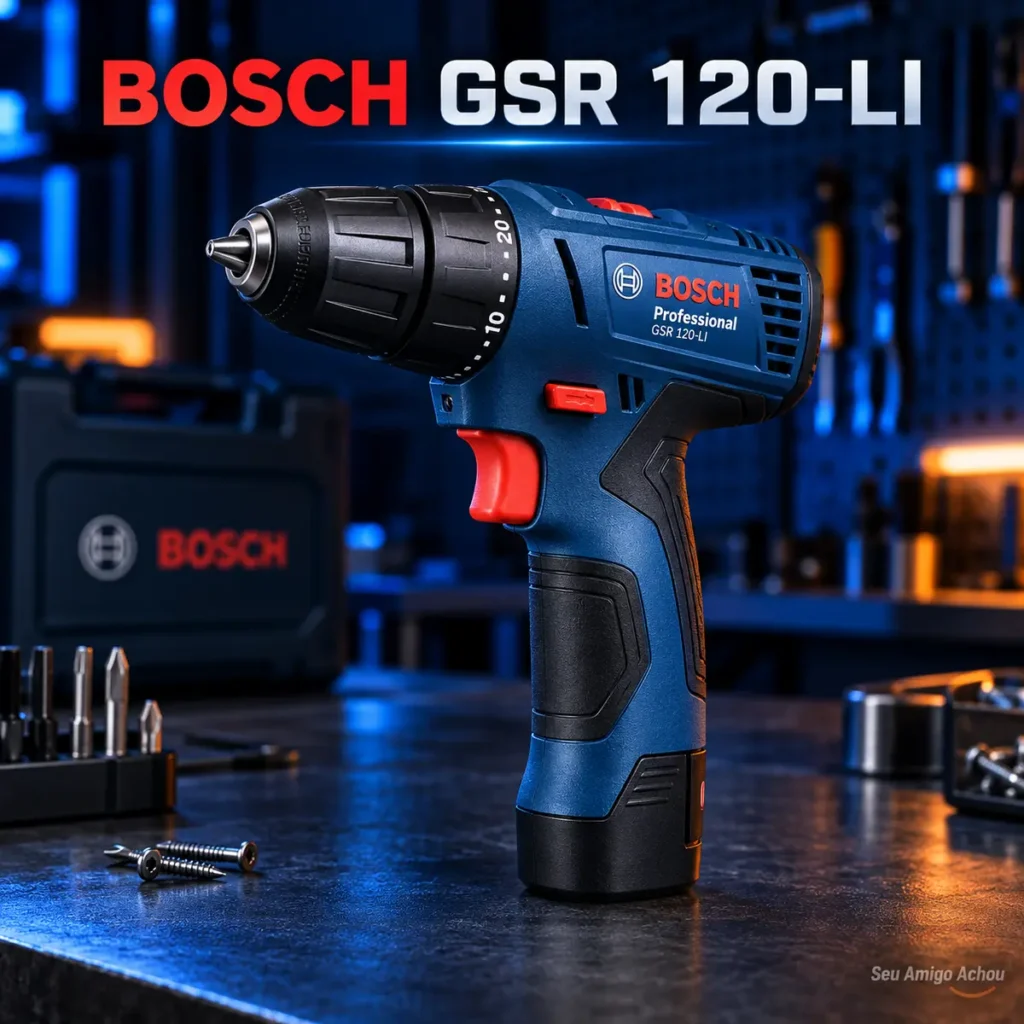 Parafusadeira Bosch GSR 120-LI Professional 12V