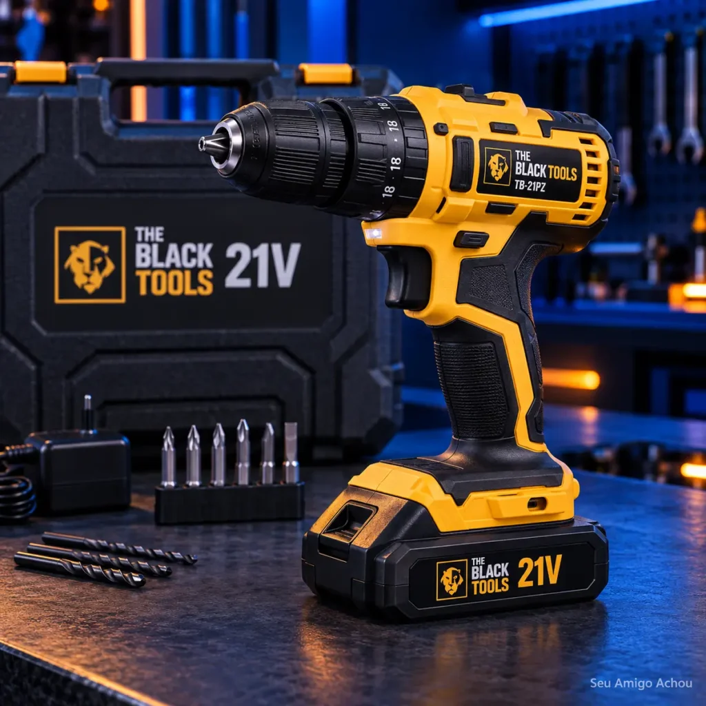 Parafusadeira The Black Tools TB-21PZ 21V